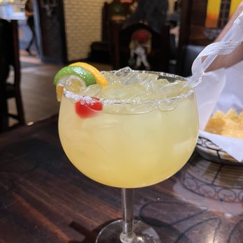 Margarita con sal y limón